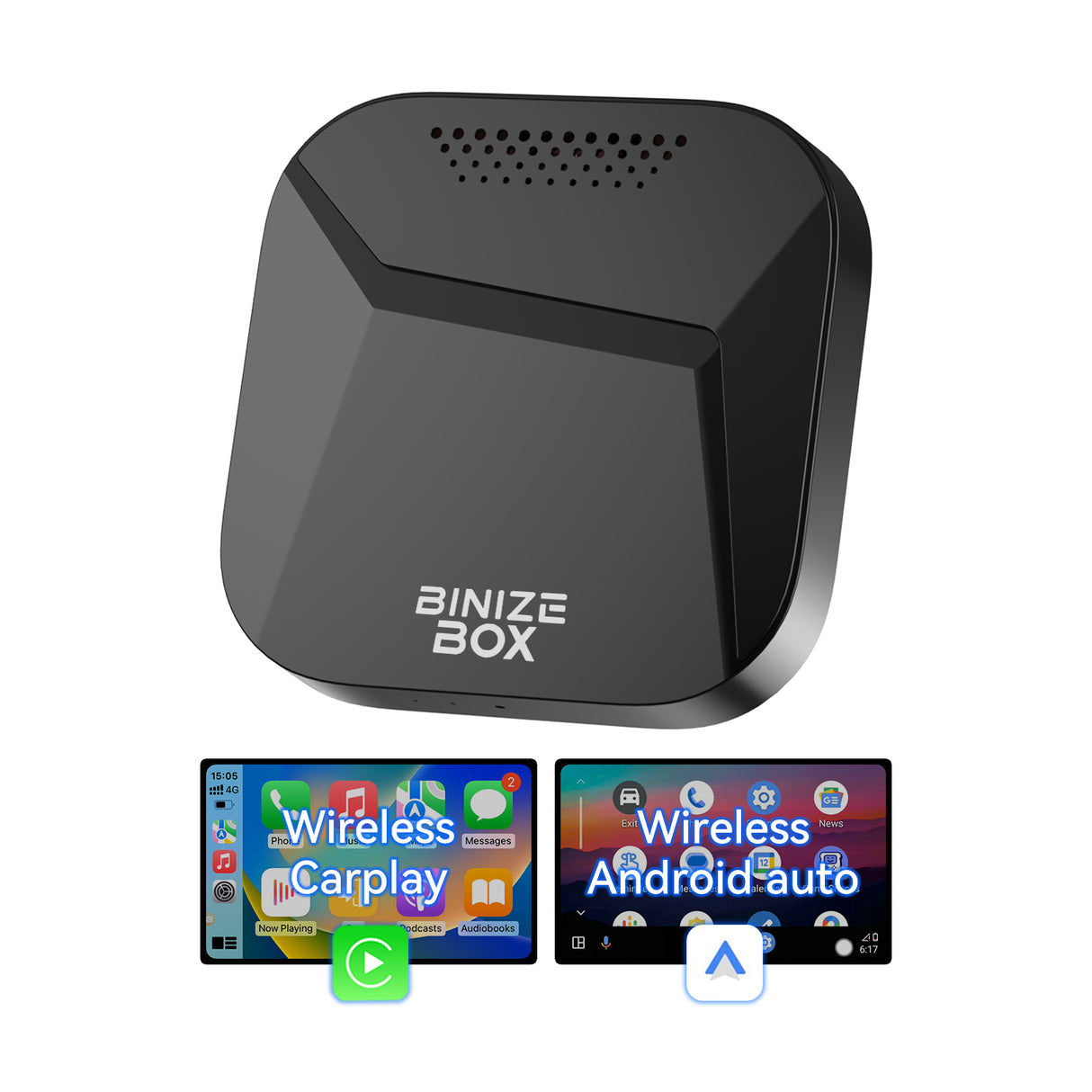 BINIZE BOX Pro Android 13 CarPlay for OEM Car with Wired CarPlay/Android Auto