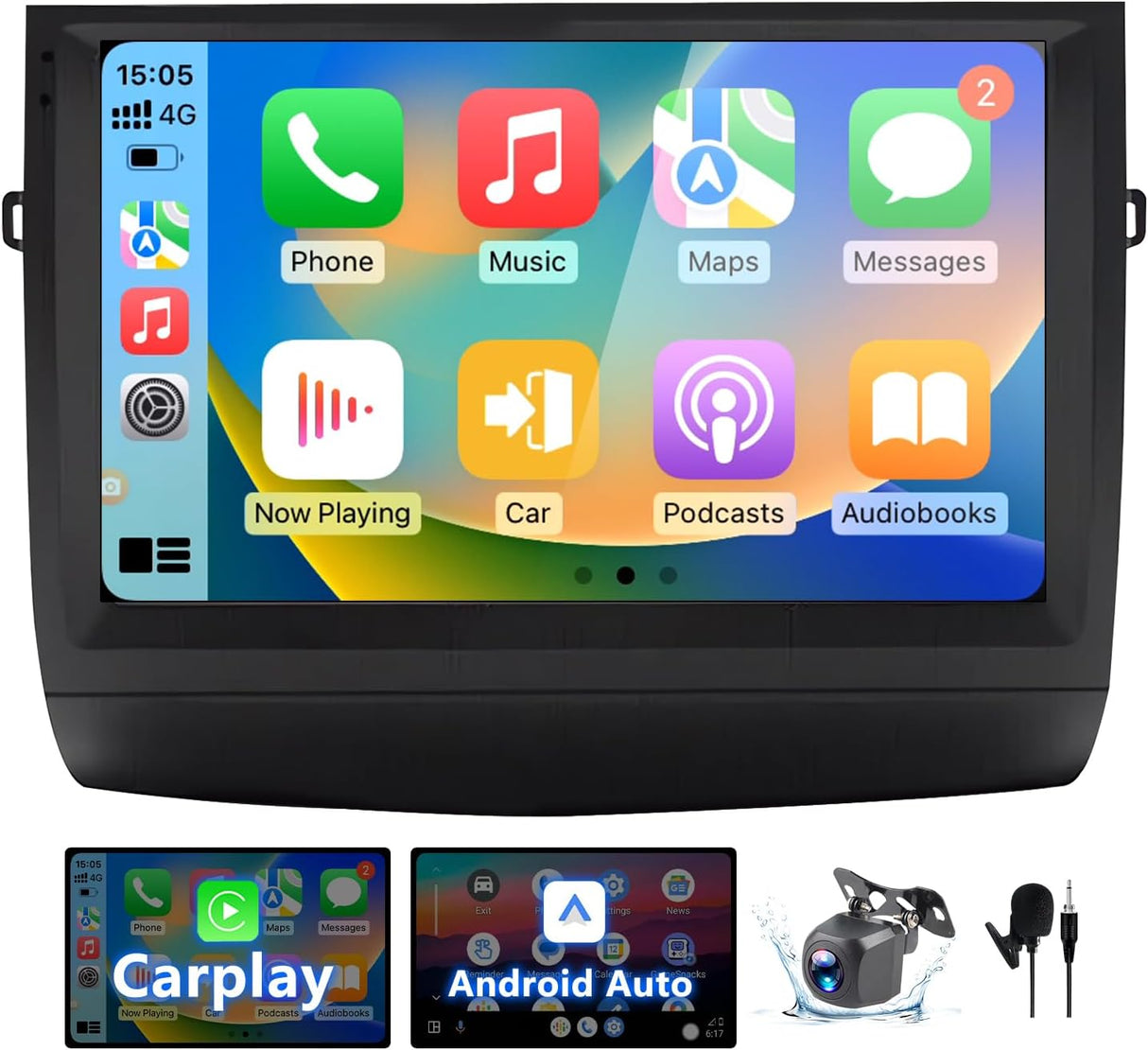 Android 13 Car Radio For Toyota Prius 2003 2004 2005 2006 2007 2008 2009 Support Wireless CarPlay Android Auto Bluetooth