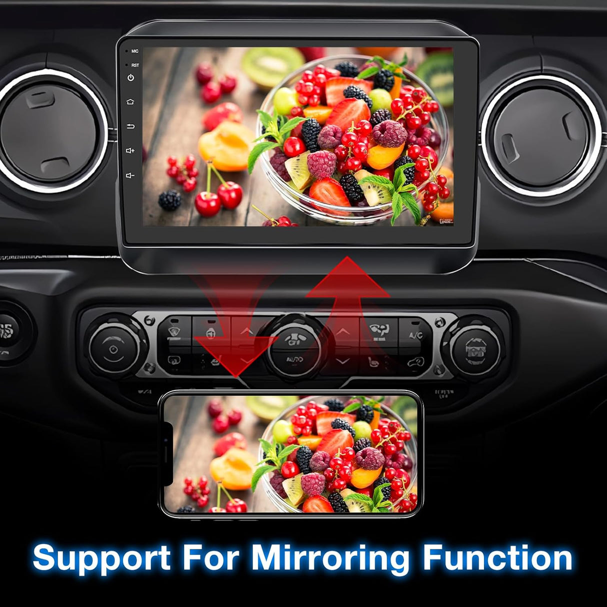 Android 13 Car Stereo for Jeep Wrangler 2018-2021 Gladiator JT 2020-2021 Radio