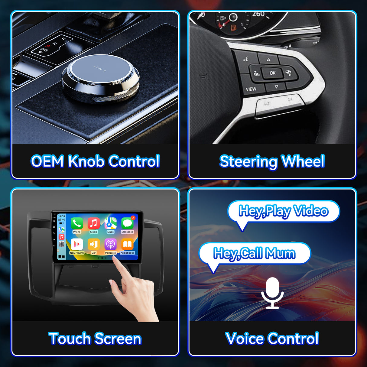 Car Stereo Radio for Nissan Maxima 2009-2014 with Wireless CarPlay & Android Auto GPS Bluetooth SWC WiFi 5G DSP RDS FM Camera