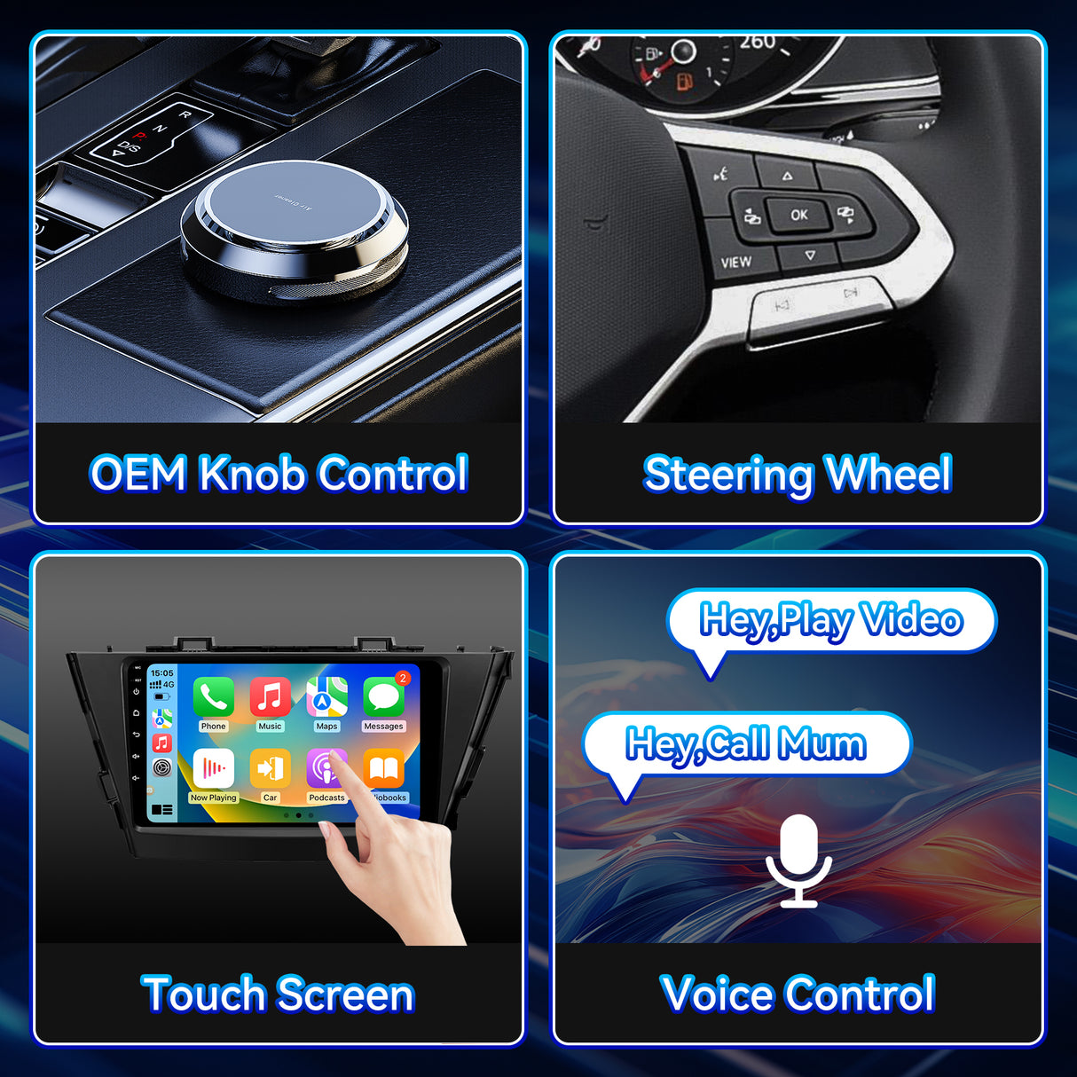Android 13 Car Stereo Radio for Toyota Prius V Alpha 2012-2017 with Wireless CarPlay & Android Auto, 9-Inch Touchscreen Head Unit Bluetooth GPS SWC RCA Back Camera