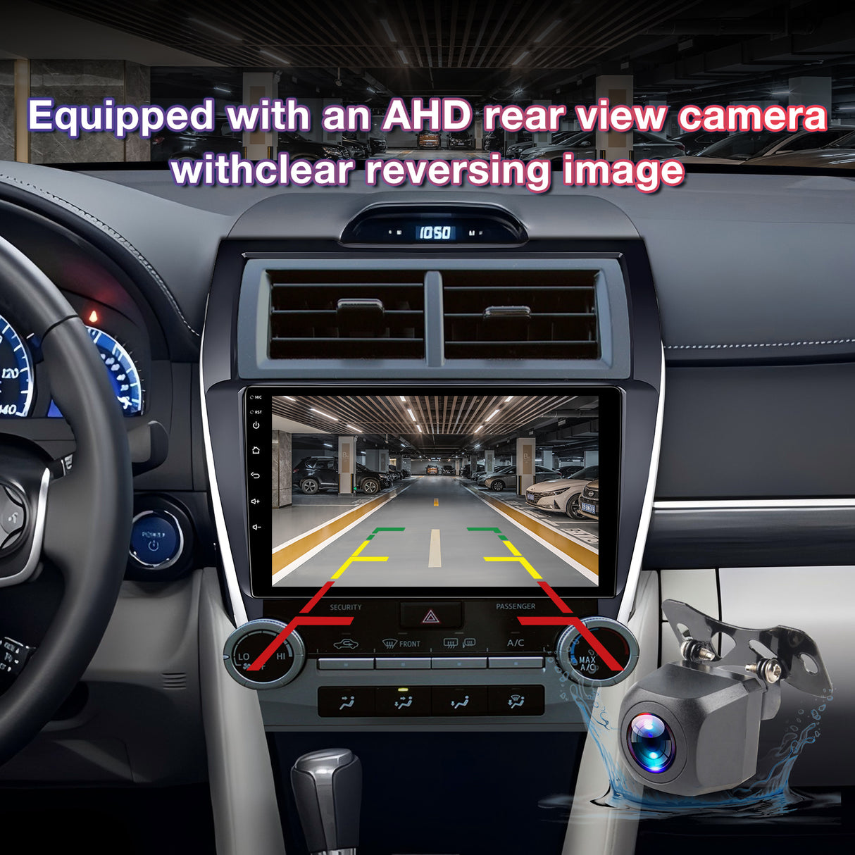 Binize Android 13 Car Stereo Radio CarPlay Stereo Touch Screen for 2012 2013 2014 Toyota Camry