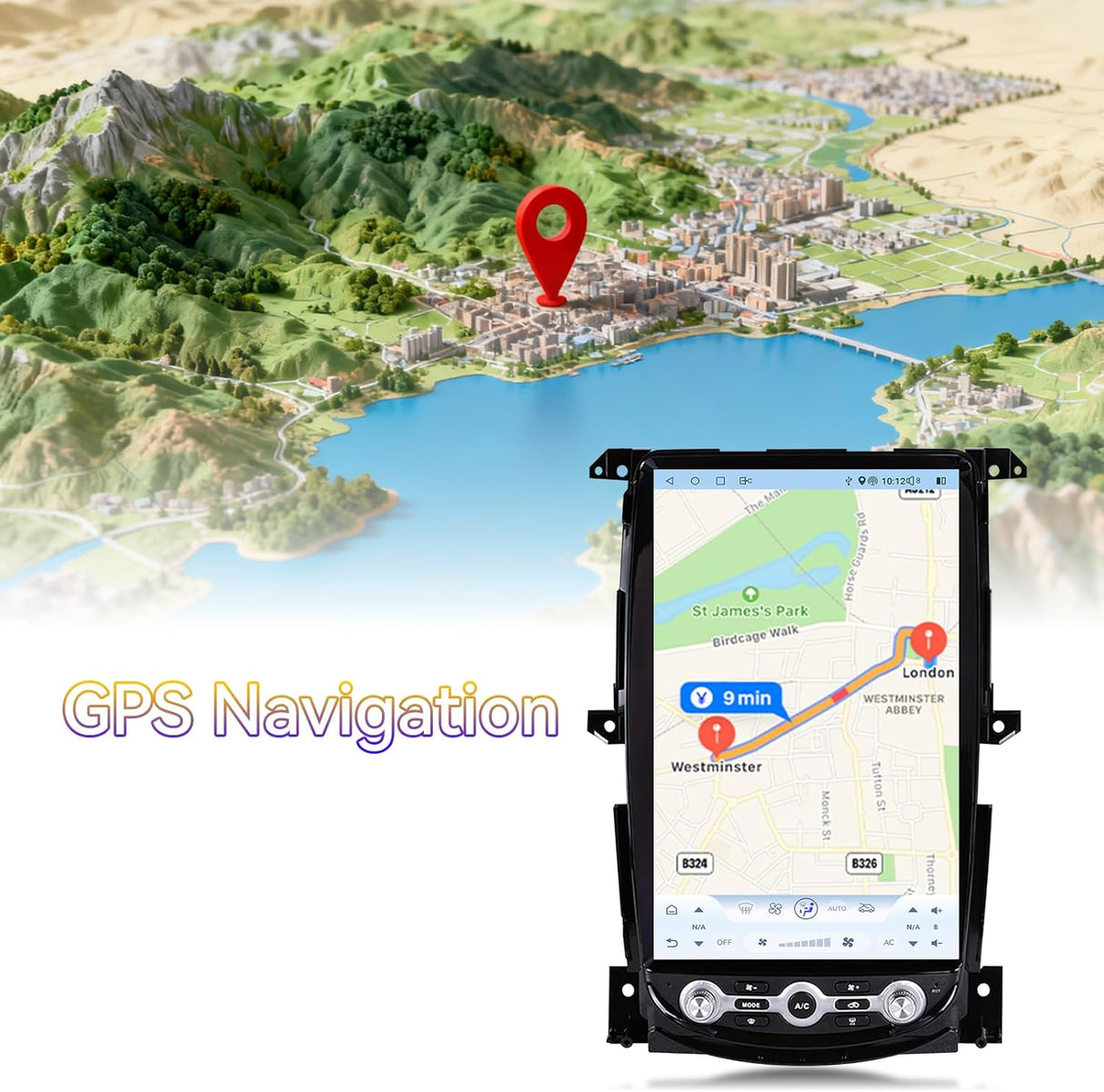 Car Stereo Radio for Nissan 370Z 2009-2021 Carplay&Android Auto with GPS DSP Bluetooth HDMI Optical AM FM