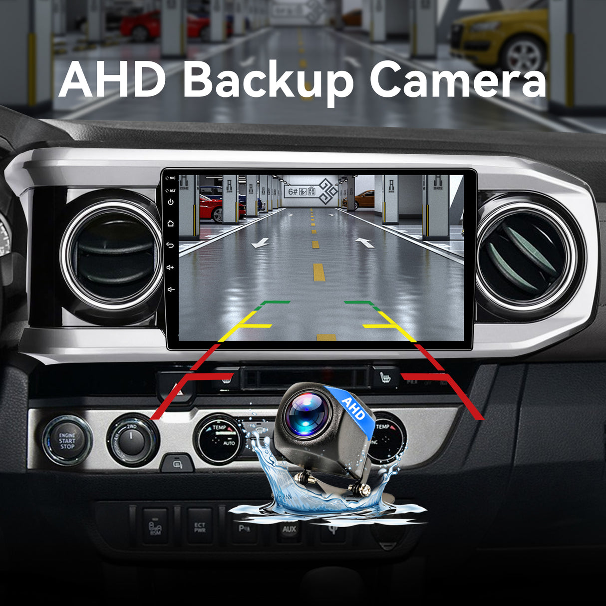 BINIZE Android 13 Car Stereo Compatible with Toyota Tacoma 2016-2022 Radio