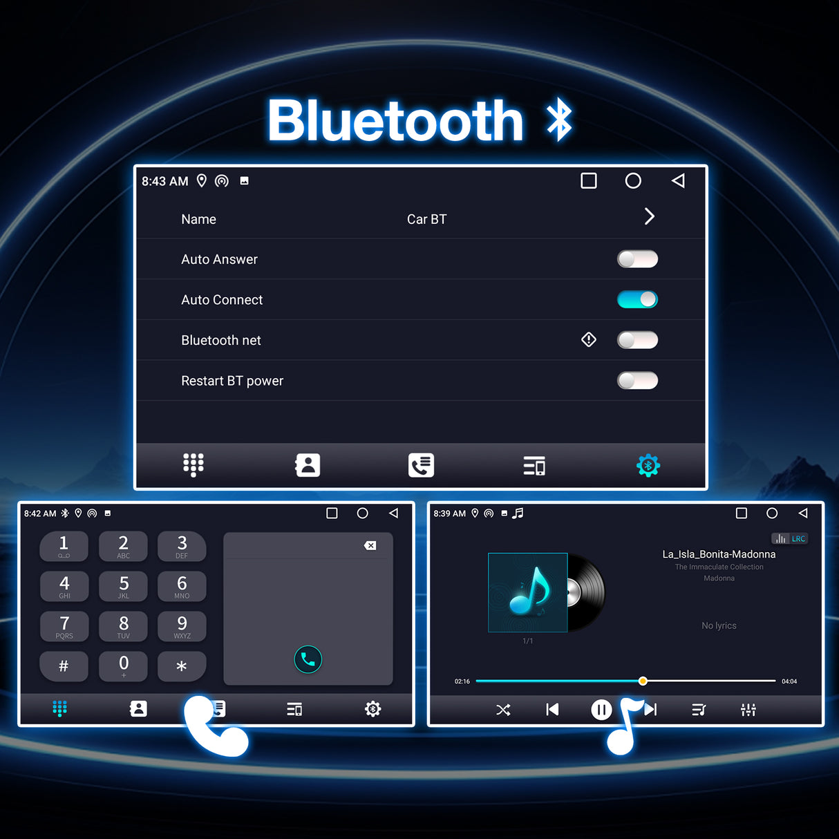 Android 13 Car Stereo Radio Compatible with Subaru Forester WRX Impreza STi Crosstrek 2016-2018