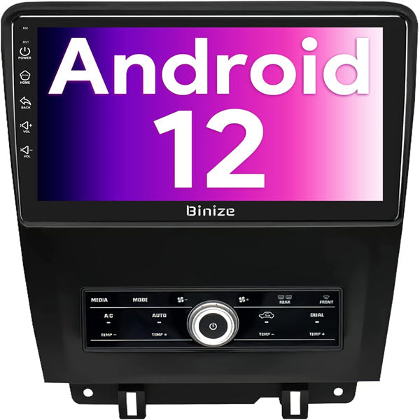 Binize 10 Inch Android 12 CarPlay Radio Car Stereo for 2010-2014 Ford Mustang