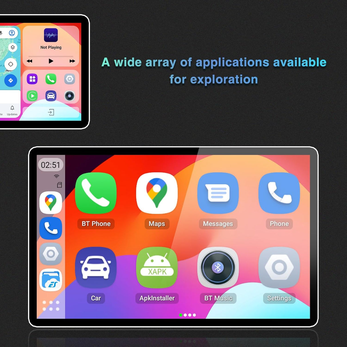 CarPlay AI Box with Wireless CarPlay/Android Auto for Car with Factory Wired CarPlay/Android Auto support HDMI,8+128G