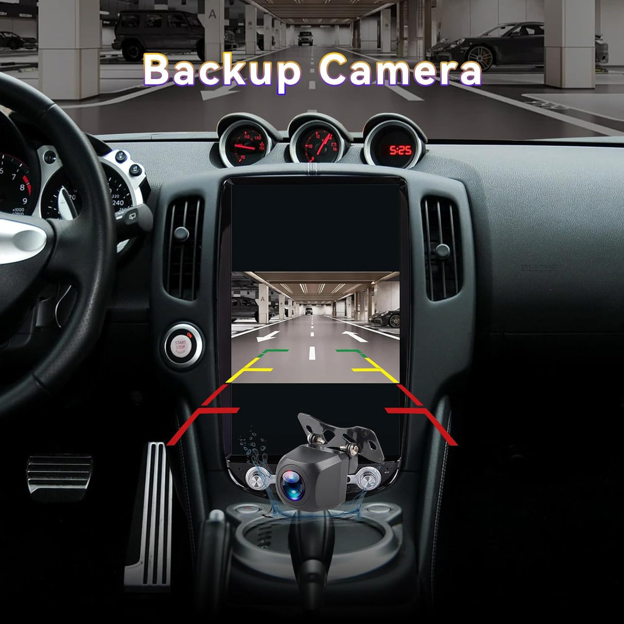 Car Stereo Radio for Nissan 370Z 2009-2021 Carplay&Android Auto with GPS DSP Bluetooth HDMI Optical AM FM