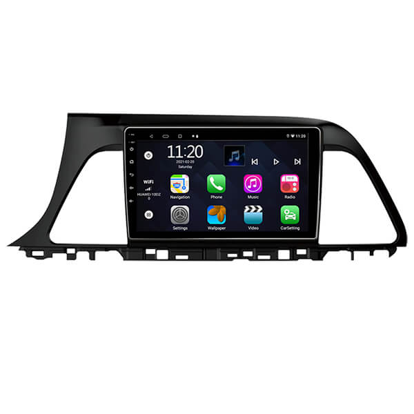 Binize 9 inch Double din Hyundai Sonata 2014 with phone mirroring