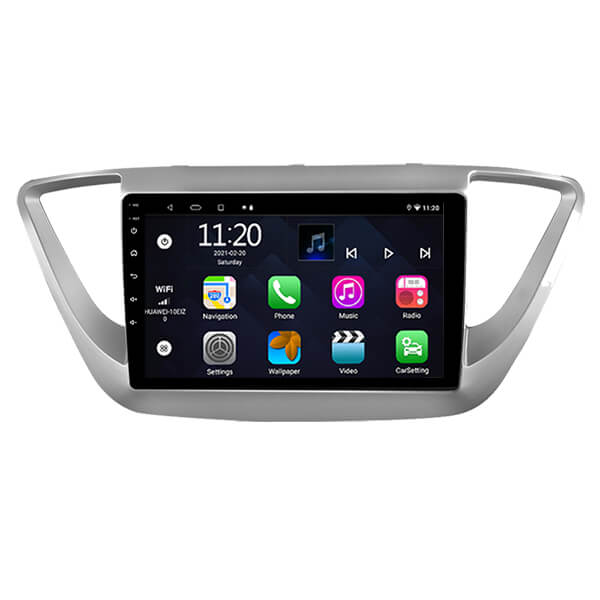 Binize 9 inch Hyundai Solaris 2017-2018 tesla screen for car radio