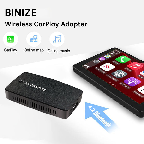 Adaptador Binize CarPlay inalámbrico para radio de coche OEM