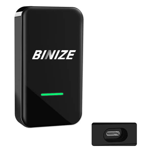 Binize wireless Apple CarPlay adapter for OEM car wired CarPlay