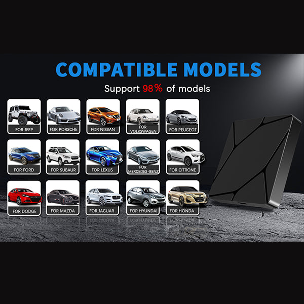 Adaptador inalámbrico Binize CarPlay Android Auto ——CP2A