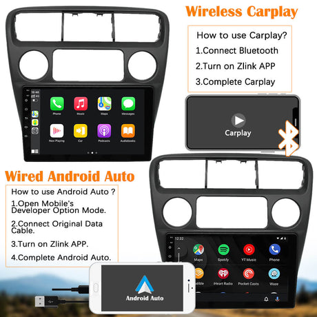 Binize 2001- 2004 Honda Accord with Honda android auto car radio