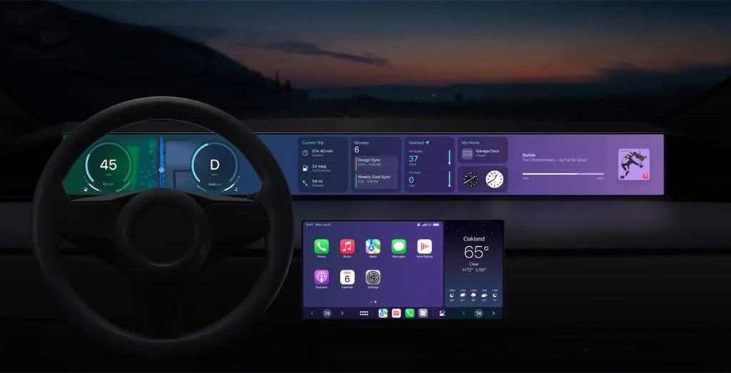 How to make cars with apple play ?