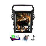 Car Stereo Radio 8-Core, with Android Auto Wireless Carplay for Ford Explorer 2011-2019 Upgrade 2K Touchscreen Bluetooth WiFi GPS DSP AM FM Head Unit