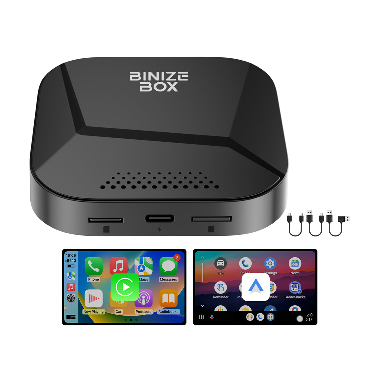 BINIZE BOX Pro Android 13 CarPlay for OEM Car with Wired CarPlay/Android Auto