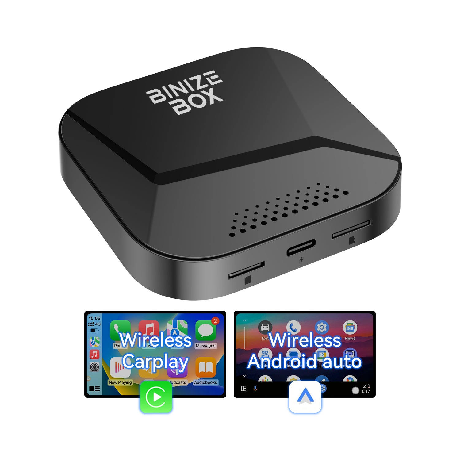 BINIZE BOX Pro Android 13 CarPlay for OEM Car with Wired CarPlay