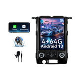 Car Stereo Radio for Ford F150 2009-2012 with Wireless CarPlay & Android Auto, T-Style 12.1" Touchscreen, 8 Core 4+64GB, Mirror Link WiFi Bluetooth FM DSP SWC Backup Camera