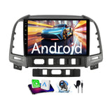 Car Stereo for Hyundai Santa Fe 2006-2012 Upgrade Wireless CarPlay & Android Auto AHD Backup Camera GPS SWC FM WiFi Bluetooth