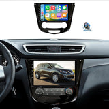 Car Stereo Radio for Nissan Rogue 2014 2015 2016 2017 2018 Manual AC Wireless CarPlay & Android Auto AHD Backup Camera  GPS SWC WiFi Bluetooth