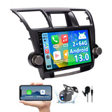 Android 13 Car Stereo Radio Compatible with Toyota Highlander 2008 2009 2010 2011 2012 2013 Radios