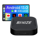 Binize Android 13 CarPlay Wireless Magic BOX with YouTube Netflix