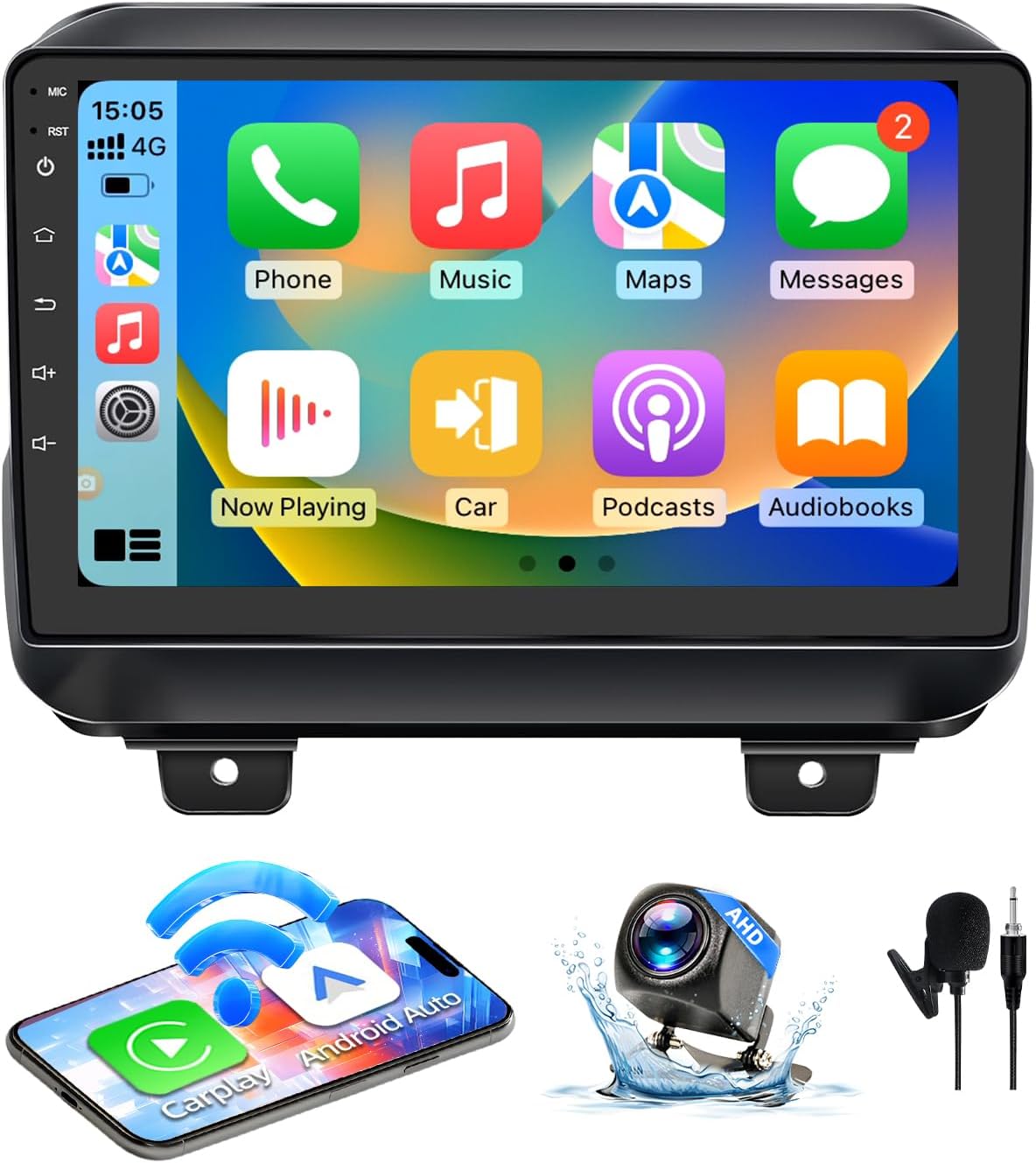 Android 13 Car Stereo for Jeep Wrangler 2018-2021 Gladiator JT