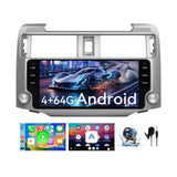 Car Stereo Radio for Toyota 4Runner 2009-2019 with wireless CarPlay and Android Auto GPS  / WiFi / SWC / Mirror Link / Bluetooth and AHD Backup Camera
