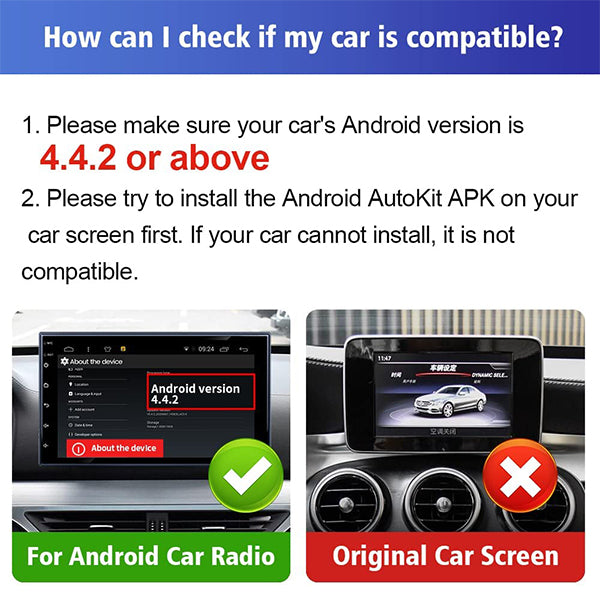 Adaptador inalámbrico Binize CarPlay Android Auto ——CP2A