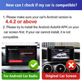 Binize USB CarPlay Dongle for Android Car Radio with Phone Mirror