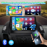 Car Radio Stereo Compatible with Ford Escape 2013 2014 2015 2016 2017 2018 2019,Android 13 Head Unit,WiFi/Bluetooth/Wireless CarPlay Andriod Auto