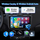 Android 13 Car Stereo Radio for Mazda 3 2010-2013 with Wireless CarPlay & Android Auto, 9-Inch Touchscreen GPS BT 5GWIFI FM SWC