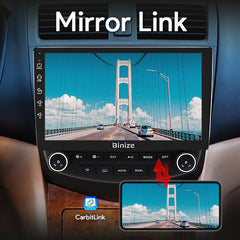 Binize Android 12 Car Radio for New Honda Accord with CarPlay