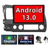 Binize 2006-2011 Honda Civic Apple CarPlay Android Auto car radio
