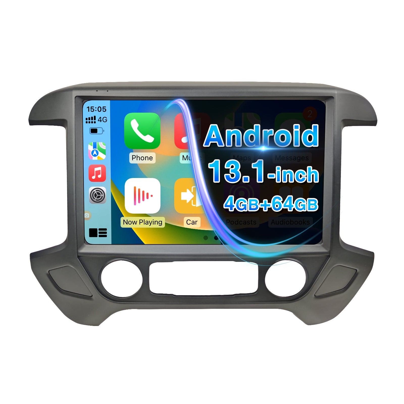 Double Din Car Stereo for Chevy Silverado GMC Sierra 2014-2018