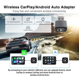 Wireless CarPlay/Android Auto Adapter for Stock Wired CarPlay/Android Auto Cars