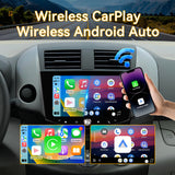 Car Stereo Radio 8-Core, with Android Auto Wireless Carplay for Toyota RAV4 2005-2011 Upgrade 2K Touchscreen Bluetooth WiFi GPS DSP AM FM Head Unit