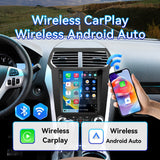Android 13 Car Stereo Radio for Ford Explorer 2011-2019 with Wireless CarPlay & Android Auto 9.7-Inch Screen GPS WiFi Bluetooth FM SWC AHD Backup Camera