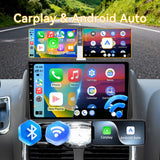 Car Stereo for Chrysler Grand Voyager 2013-2016 Upgrade Wireless CarPlay & Android Auto AHD Backup Camera GPS SWC FM WiFi Bluetooth