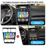 Android 13 Car Stereo Radio Compatible with Subaru Forester WRX Impreza STi Crosstrek 2016-2018