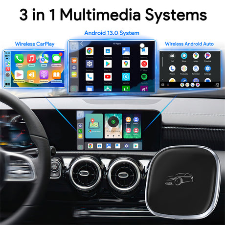 Binize Best CarPlay Wireless Adapter Only for OEM Wired CarPlay