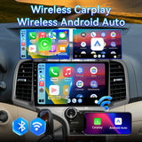 Car Stereo Radio for Toyota Venza 2008-2016 with Wireless CarPlay & Android Auto 9-Inch HD Touchscreen GPS WiFi Mirror Link DSP EQ SWC AHD Backup Camera