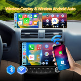 Car Stereo for Honda Accord 7th 2003-2007  Upgrade Wireless CarPlay & Android Auto AHD Backup Camera GPS SWC FM WiFi Bluetooth