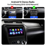 Binize 10 Inch Android 13 CarPlay Radio Car Stereo for Ford Mustang 2010 2011 2012 2013 2014