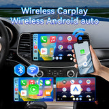 Car Stereo Radio for Jeep Grand Cherokee 2014-2021 with Wireless CarPlay & Android Auto 10.1" IPS Touchscreen WiFi GPS FM Audio 1080P Backup Camera