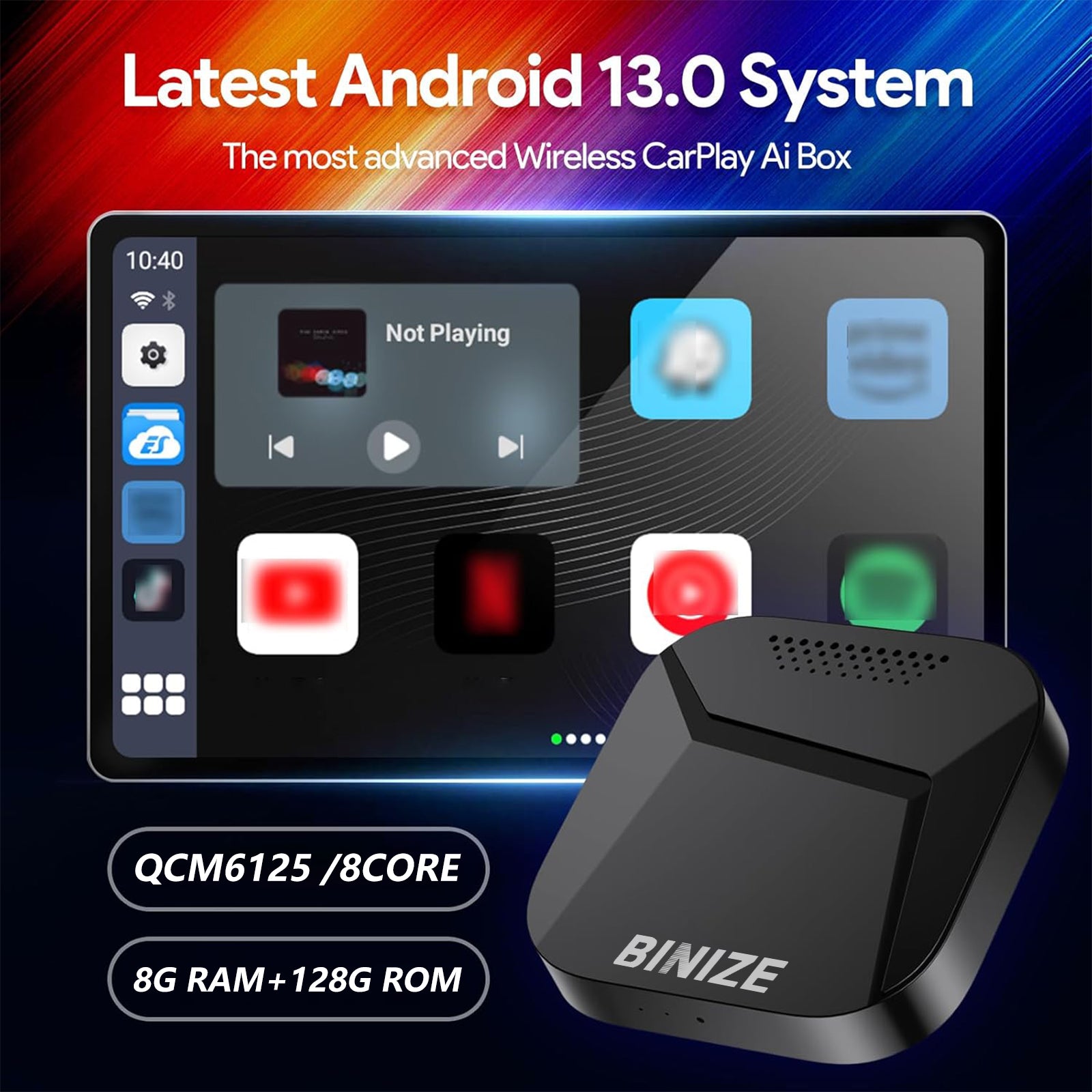 ANDROID 13 CARPLAY AI BOX – Binize