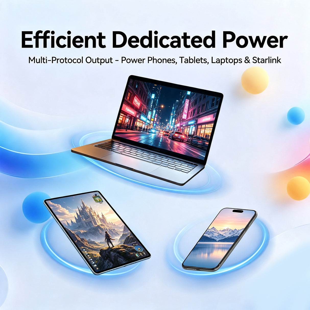 Dedicated Outdoor Power Supply for Starlink Mini Battery Mount with 166Wh and 45000mAh
