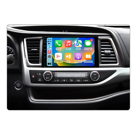 BINIZE Android 13 Car Stereo Compatible with Toyota Highlander 2014 2015 2016 2017 2018 2019 Wireless CarPlay+Android Auto