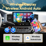 Car Stereo for Honda Pilot 2016-2019 Upgrade Wireless CarPlay & Android Auto AHD Backup Camera GPS SWC FM WiFi Bluetooth